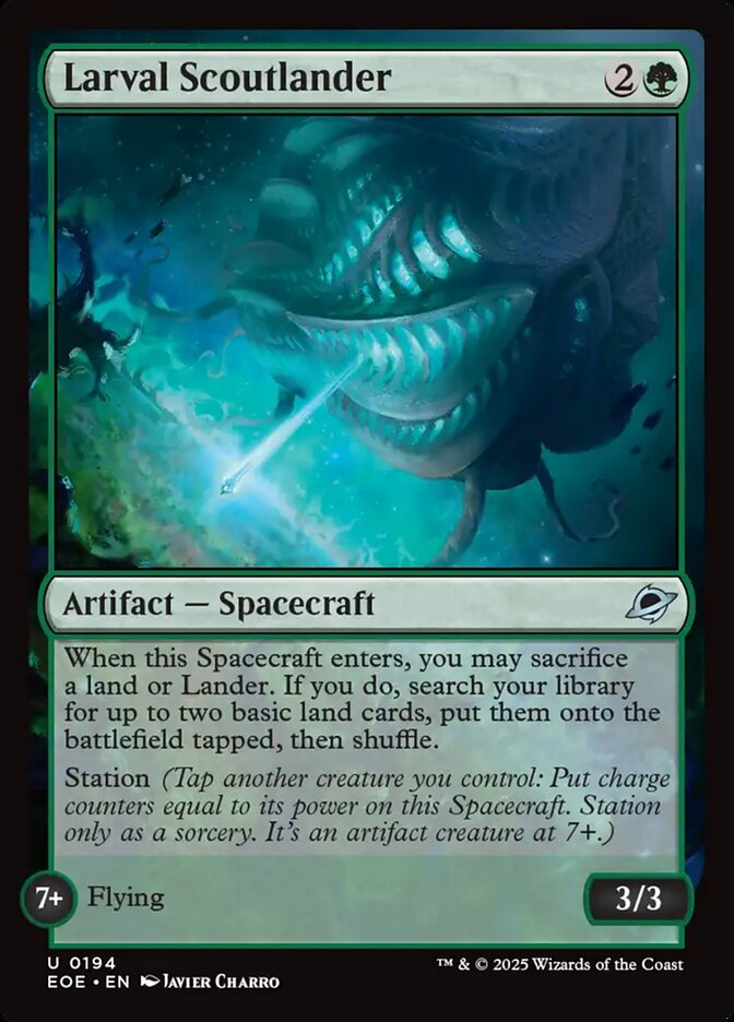 Larval Scoutlander - EOE - Uncommon  1