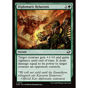 Diplomatic Relations - EOE - Common 