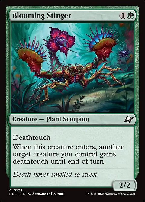 Blooming Stinger - EOE - Common 