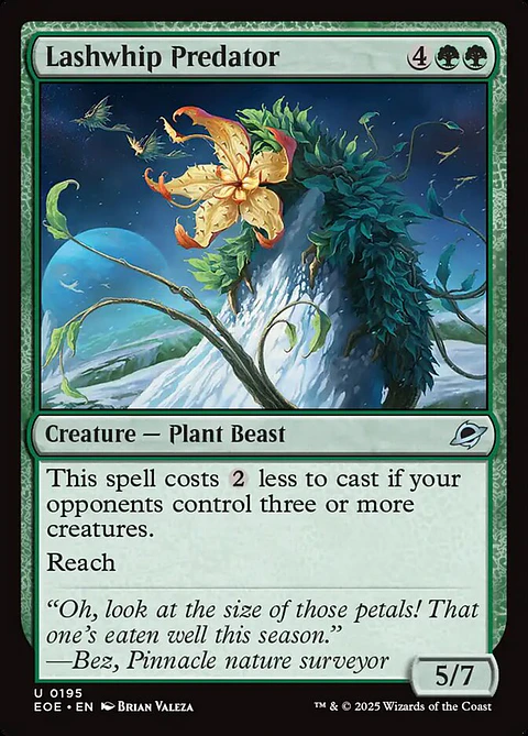 Lashwhip Predator - EOE - Uncommon 