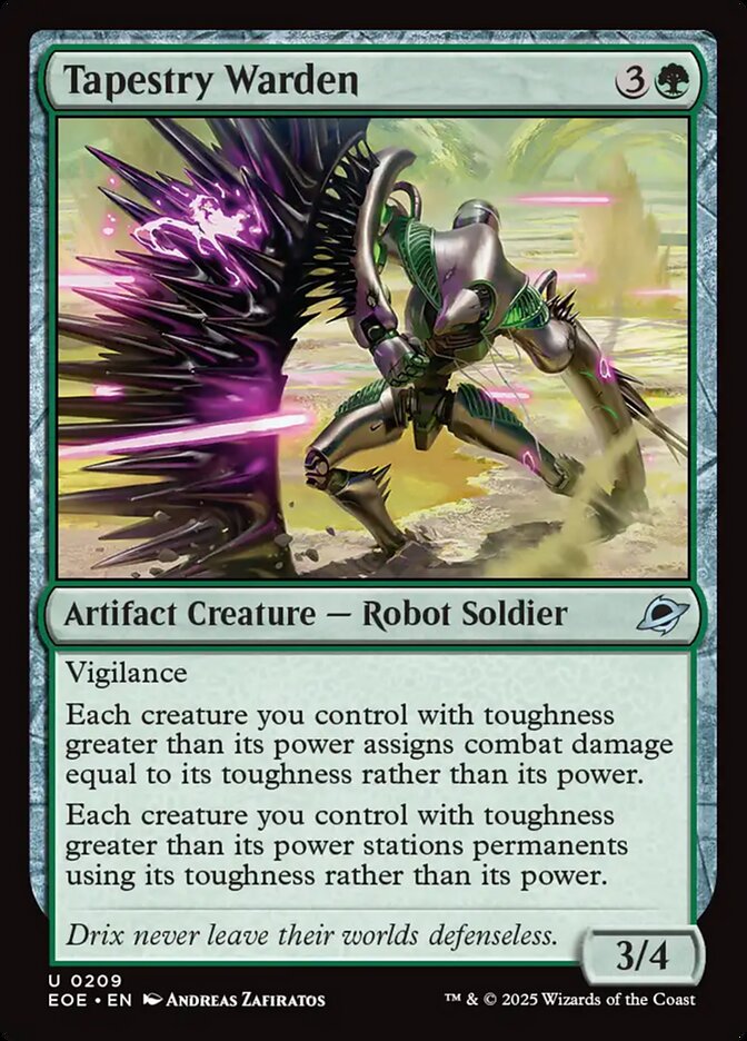 Tapestry Warden - EOE - Uncommon  1