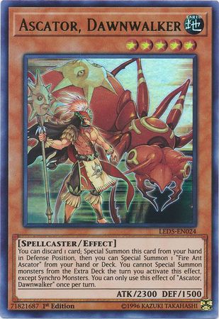 Ascator, Dawnwalker - LED5-EN024 - Ultra Rare 1