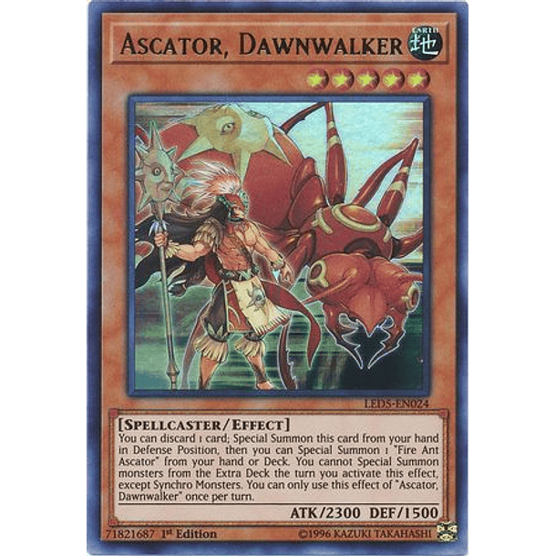 Ascator, Dawnwalker - LED5-EN024 - Ultra Rare