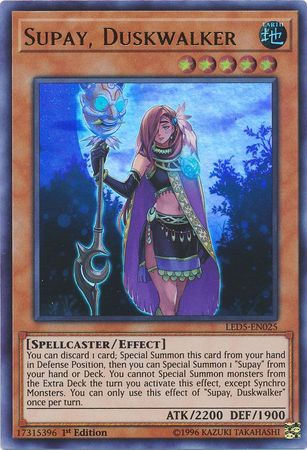 Supay, Duskwalker - LED5-EN025 - Ultra Rare 1