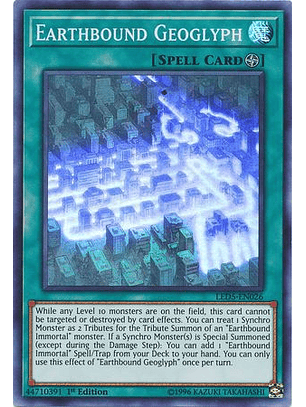 Earthbound Geoglyph - LED5-EN026 - Super Rare