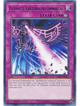 Ultimate Earthbound Immortal - LED5-EN027 - Rare 
