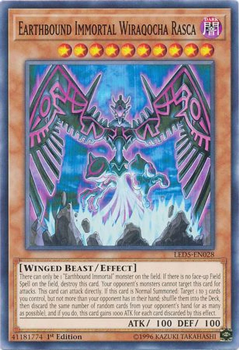 Earthbound Immortal Wiraqocha Rasca - LED5-EN028 - Common