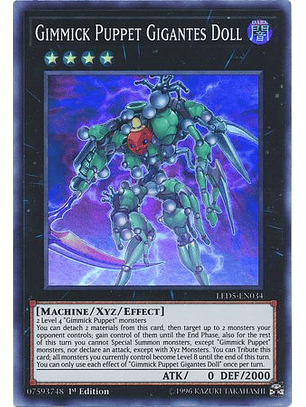 Gimmick Puppet Gigantes Doll - LED5-EN034 - Super Rare