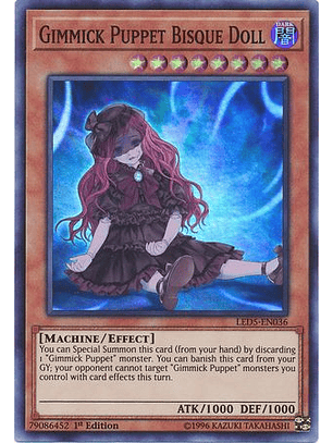 Gimmick Puppet Bisque Doll - LED5-EN036 - Super Rare