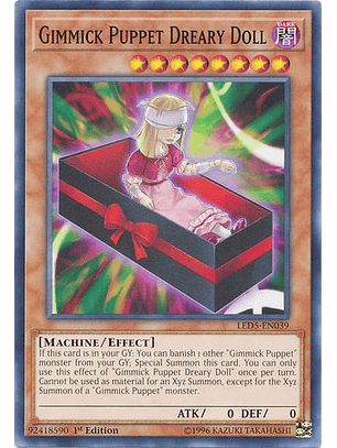 Gimmick Puppet Dreary Doll - LED5-EN039 - Common