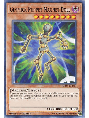 Gimmick Puppet Magnet Doll - LED5-EN040 - Common