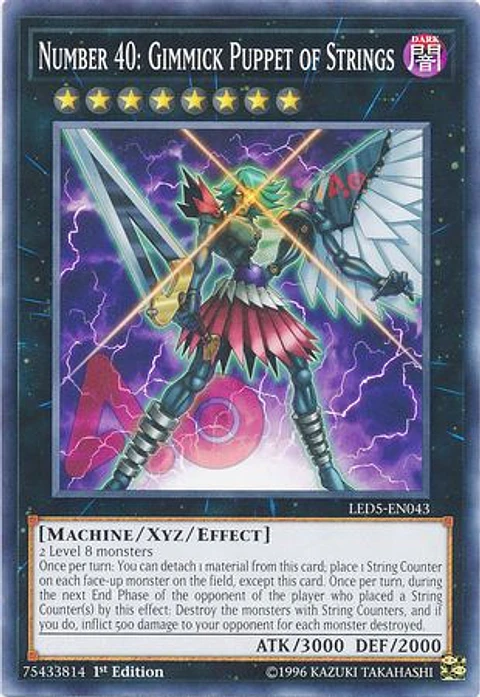 Number 40: Gimmick Puppet of Strings - LED5-EN043 - Common