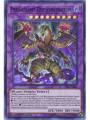 Predaplant Triphyoverutum - LED5-EN045 - Super Rare