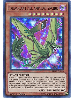 Predaplant Heliamphorhynchus - LED5-EN046 - Super Rare 