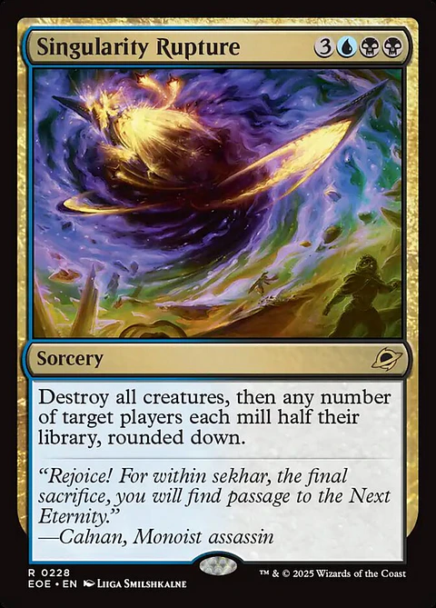 Singularity Rupture - EOE - Rare 