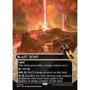 Blast Zone - EOE - Rare 