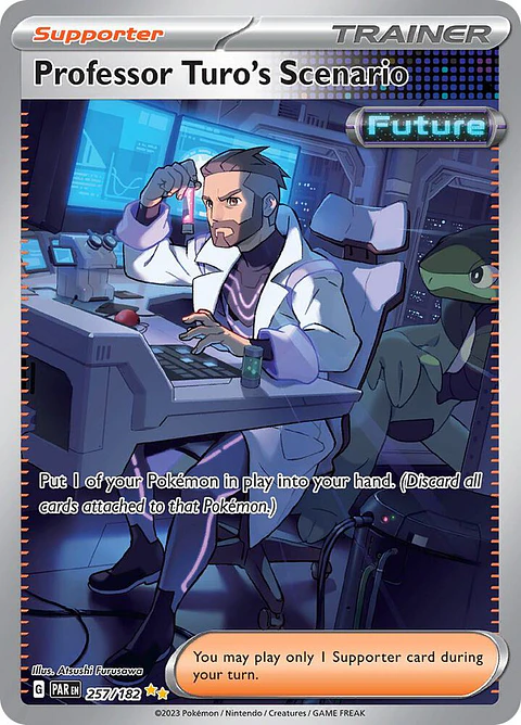 Professor Turo's Scenario - 257/182 - Special Illustration Rare - PAR