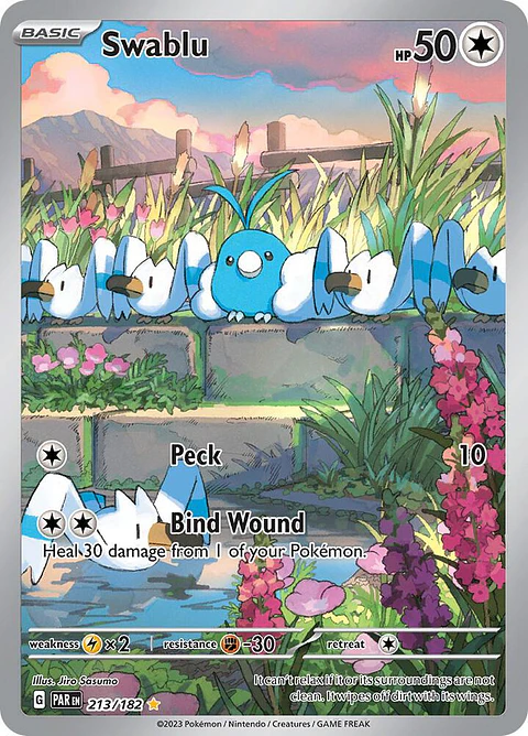 Swablu - 213/182 - Illustration Rare - PAR