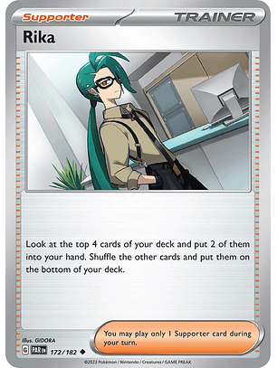 Rika - 172/182 - Uncommon - Par