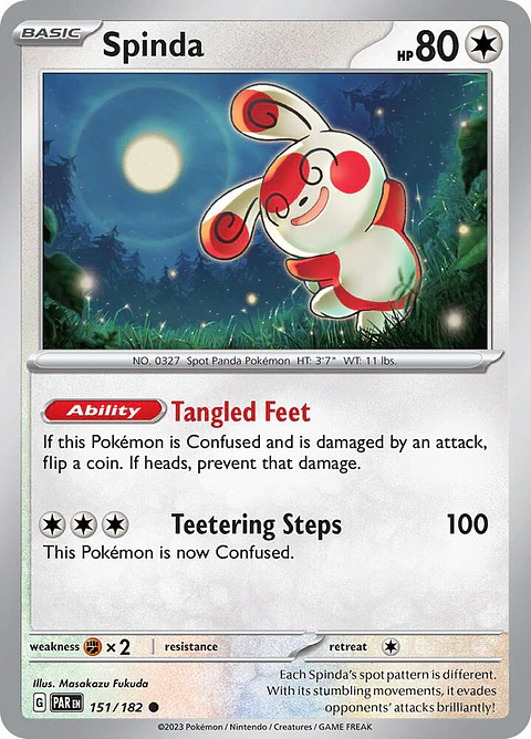 Spinda - 151/182 - Common - PAR