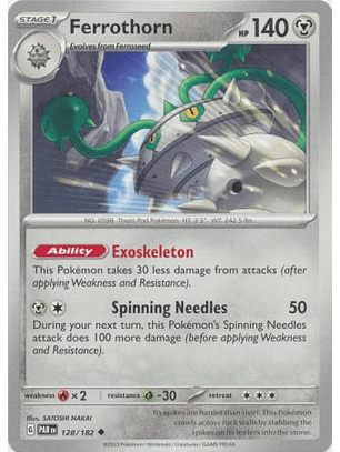 Ferrothorn - 128/182 - Uncommon - PAR