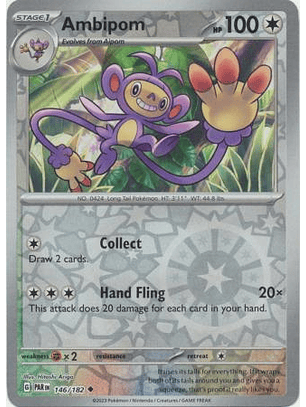 Ambipom - 146/182 - Uncommon - PAR