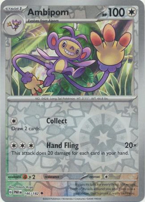 Ambipom - 146/182 - Uncommon - PAR