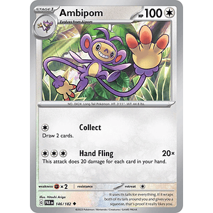 Ambipom - 146/182 - Uncommon - PAR