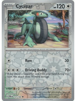 Cyclizar - 157/182 - Uncommon - PAR