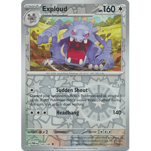 Exploud - 150/182 - Uncommon - PAR