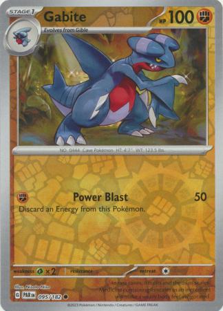 Gabite - 095/182 - Uncommon - PAR  2