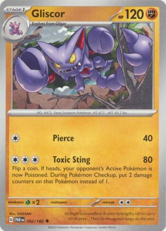 Gliscor - 092/182 - Uncommon - PAR 1