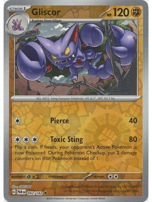 Gliscor - 092/182 - Uncommon - PAR