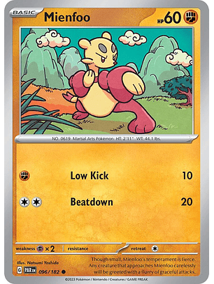 Mienfoo - 096/182 - Common - PAR