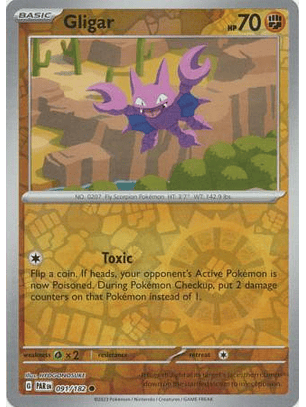 Gligar - 091/182 - Common - PAR