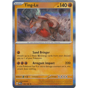 Ting-Lu - 109/182 - Holo Rare - PAR