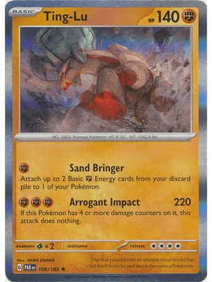 Ting-Lu - 109/182 - Holo Rare - PAR