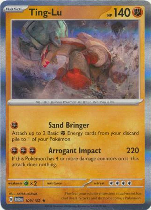 Ting-Lu - 109/182 - Holo Rare - PAR