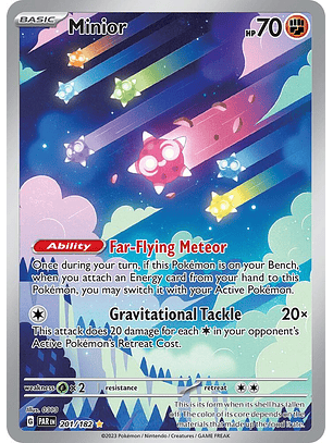 Minior - 201/182 - Illustration Rare - PAR
