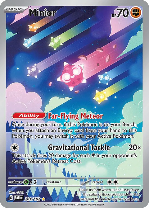Minior - 201/182 - Illustration Rare - PAR