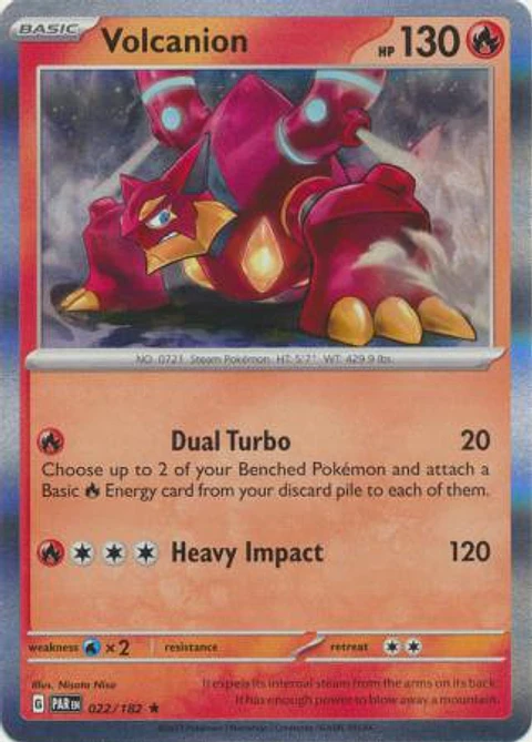 Volcanion - 022/182 - Holo Rare - PAR