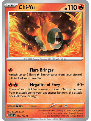 Chi-Yu - 029/182 - Rare - PAR