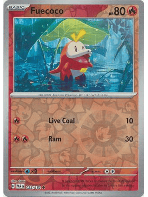 Fuecoco - 023/182 - Common - PAR