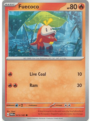 Fuecoco - 023/182 - Common - PAR