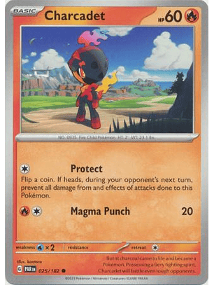 Charcadet - 025/182 - Common - PAR