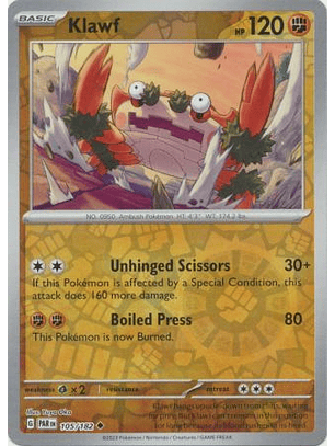 Klawf - 105/182 - Uncommon - PAR
