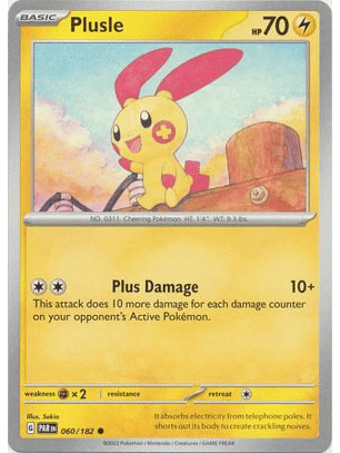 Plusle - 060/182 - Common - PAR