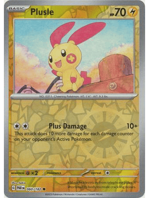Plusle - 060/182 - Common - PAR