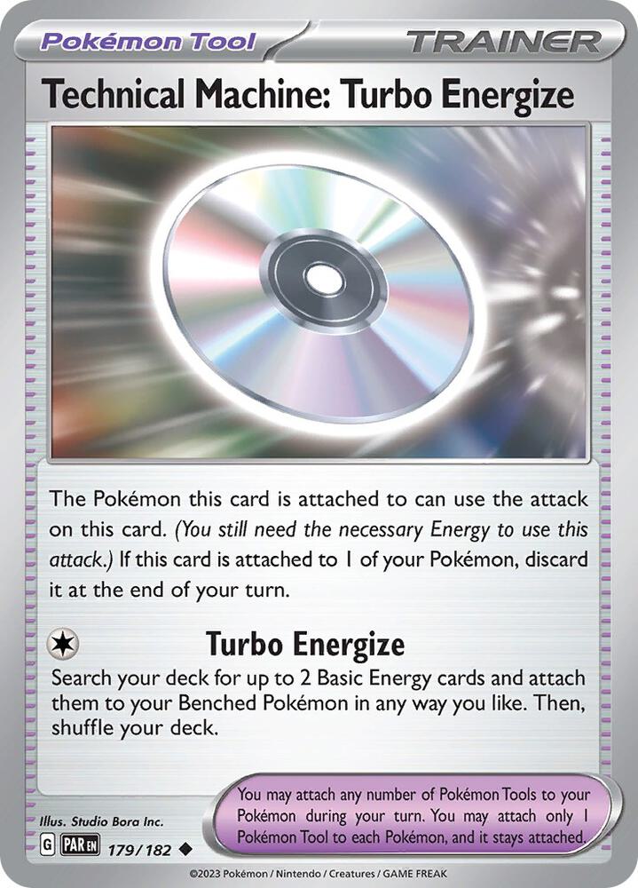Technical Machine: Turbo Energize - 179/182 - Uncommon - PAR 2