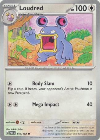 Loudred - 149/182 - Common - PAR 2